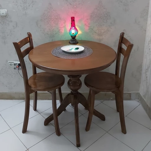 میز و صندلی ناهارخوری  برند صنایع تولیدی راحت نشین آفا فیاضی