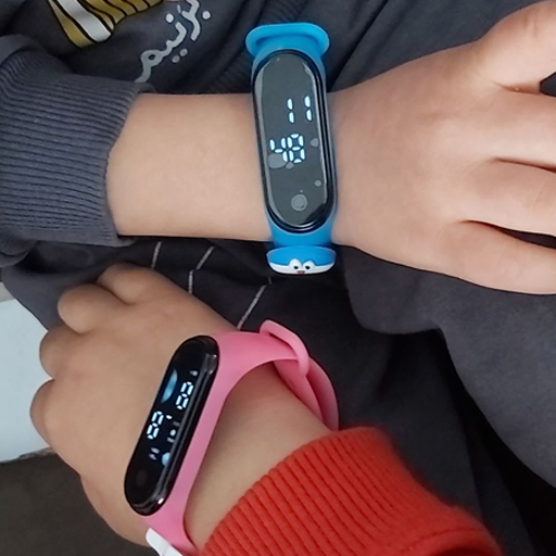 نظرات ساعت دیجیتال دخترانه