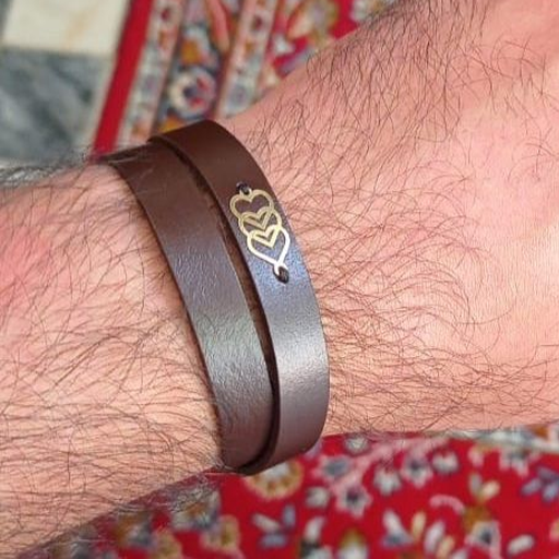 نظرات دستبند طلا مردانه