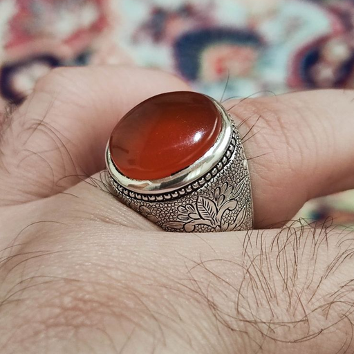 نظرات انگشتر نقره مردانه