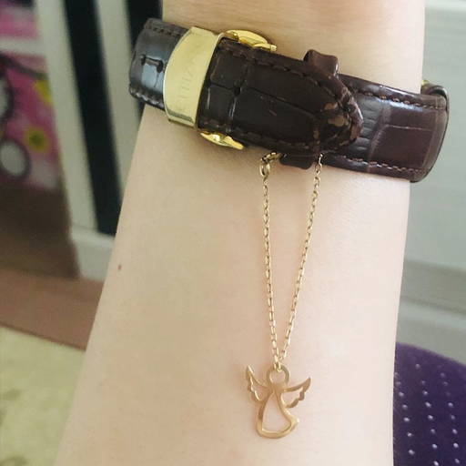 نظرات آویز ساعت طلا زنانه